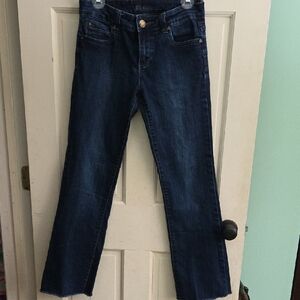 Kut from the Kloth Dark Blue Straight Leg Jeans